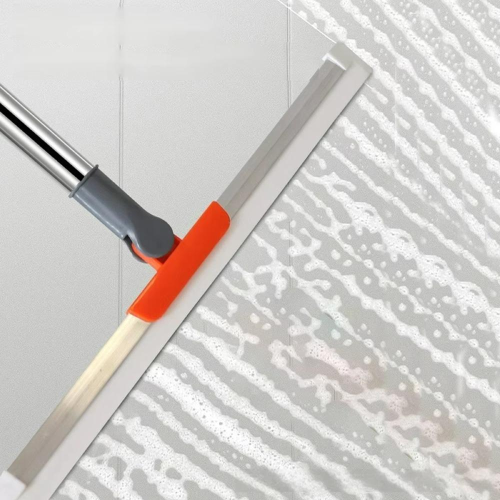 

Stainless Scraper Silicone Broom Lazy Broom Non-Stick Hair Remover Rubber Wiper Home Cleaning Tool Style 1
