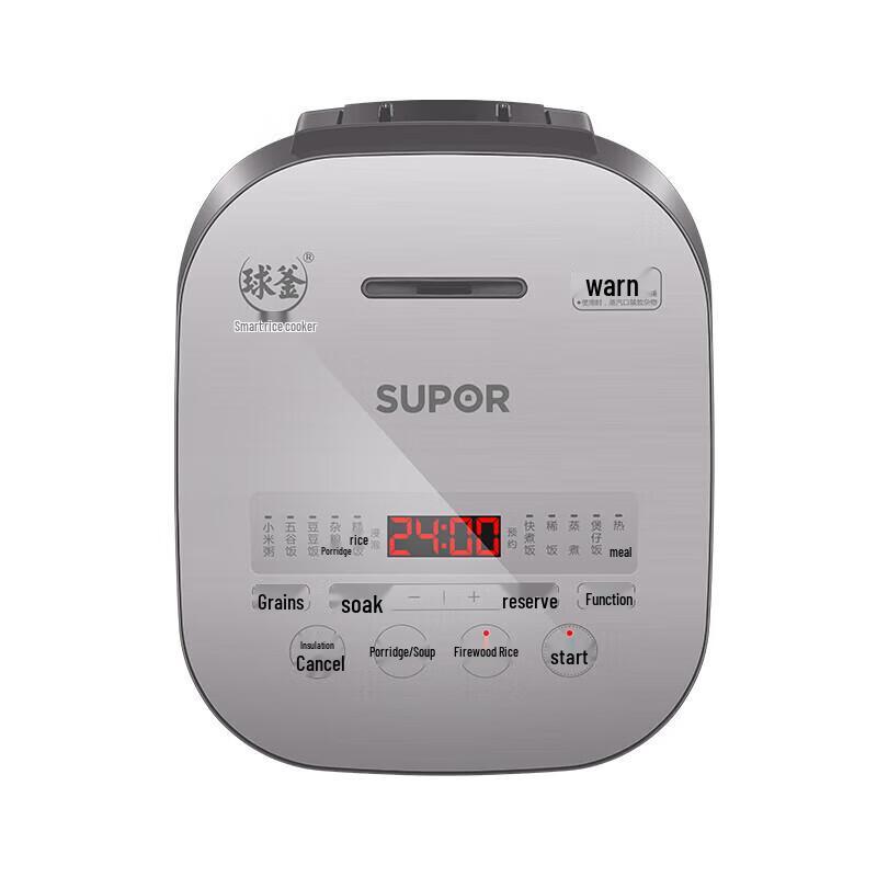 SUPOR SF40FC577 4L Smart Spherical Pot Rice Cooker CN plug (adapter included)