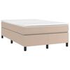 Maison Exclusive - Lattenrost Bett Matratze Cappuccino 120x190cm Kunstleder