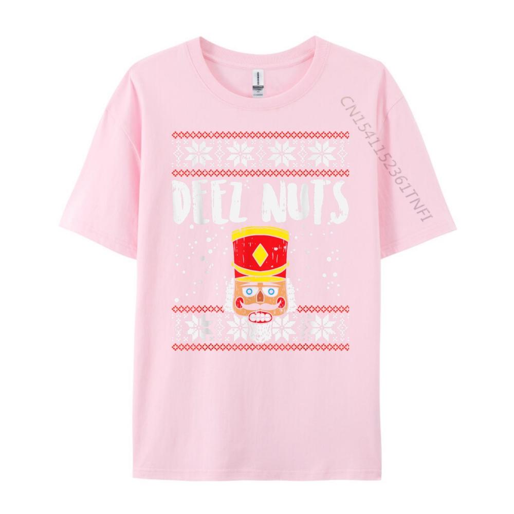 Deez Nuts Cream T Shirt Men Comfortable Luxury Designer Design Mens TShirts Female Harajuku Printed
