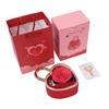Heart Lock Rose Gift Box For Mother's Day, Jewelry Packaging Box For Rings
