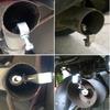 Universal Sound Simulator Blow Off-Valve Car Turbo Sound Whistle Vehicle Refit Device Exhaust Fake Pipe Aluminum Muffler