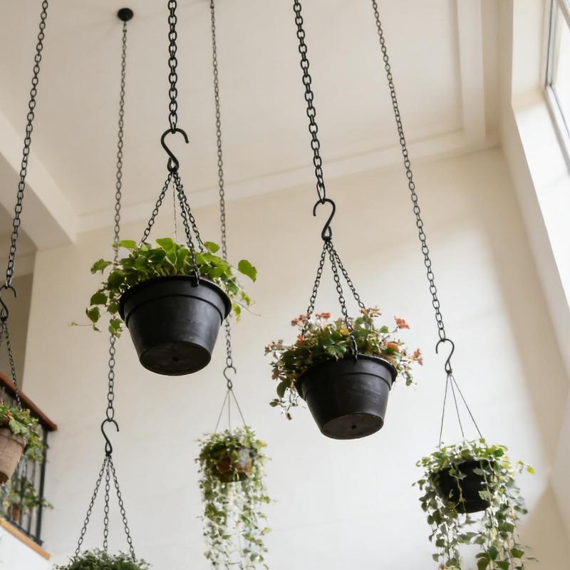 Robuste Aufhängeketten Mit Haken Für Pflanzen Blumen Topf Korb Ersatz Innen Außen Metallketten Aufhänger Großhandel