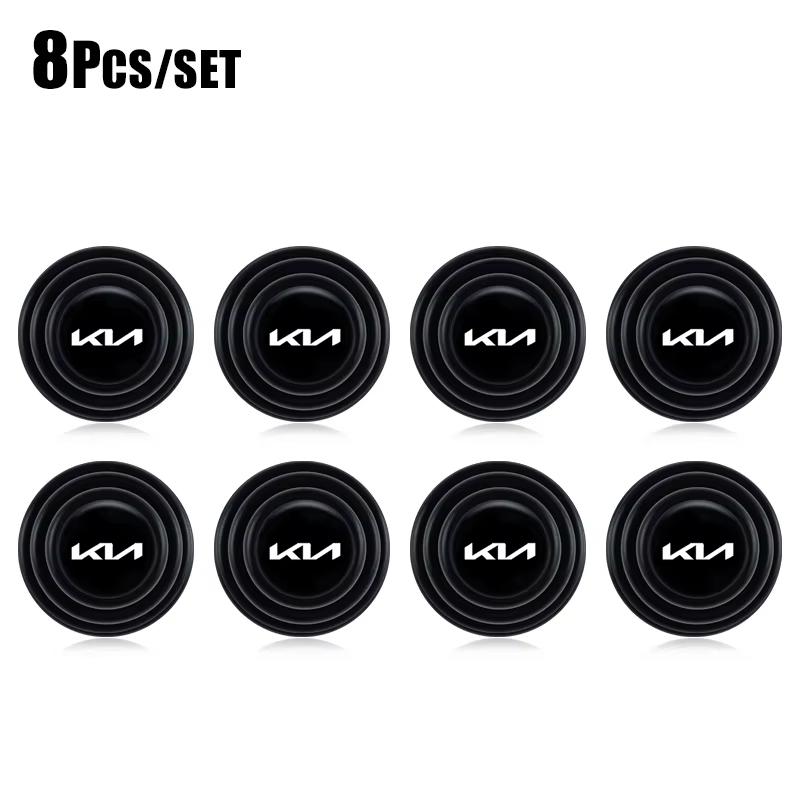 KIA Car Door Anti-shock Pad Anti-noise Buffer Gasket Auto Interior For KIA EV6 Stinger RIO Sorento Picanto Ceed Borrego Syros K4