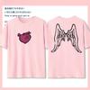 Hatsune Deco27: A Sad Girl's Desire and Fantasy Merchandise, Pure Cotton Short-sleeved T-shirt, 2D Half-sleeved Summer