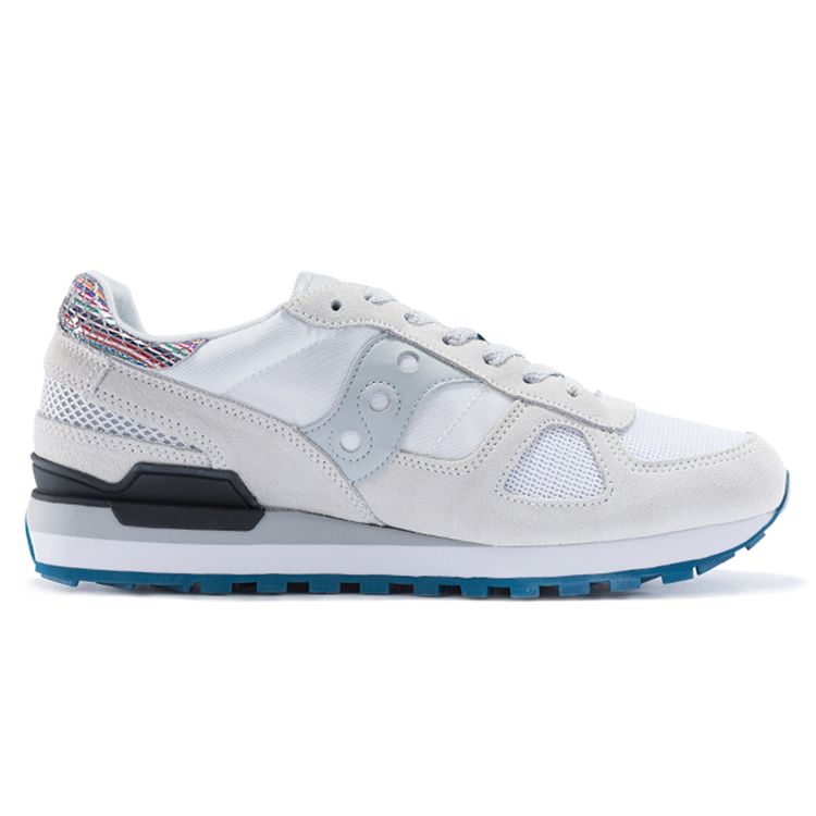 Saucony Shadow Original Classic Versatile Retro Sports Low Top Running Shoes Men Sneakers White Blue S79005-8