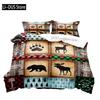 Moose Black Bear Duvet Cover Queen Set Wildlife Deer Bedding Set Rustic Bedroom Decor for Men Boyfriend Teen Boy2 Pillowcases