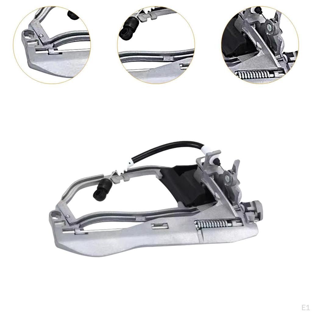 Door Handle Carrier Exterior Simple Assembly Sturdy Automotive Accessories Spare Parts
