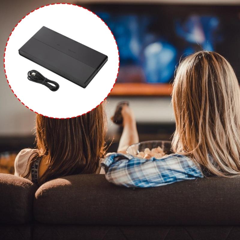 HDTV 1x4 Splitter Box Video Switcher Transmits High Resolution Video To 4 Screens Simultaneously Easy Operation