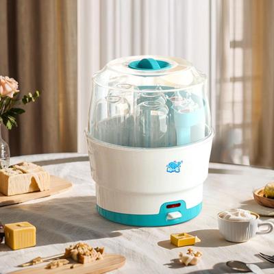 Whale Love Baby Bottle & Pacifier High-Temp Steam Sterilizer with Anti-Burn Technology
