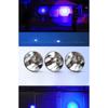 High Power White Light Strong Light Searchlight Handheld LED Lithium Plastic Flashlight Night Fishing Hunting Light