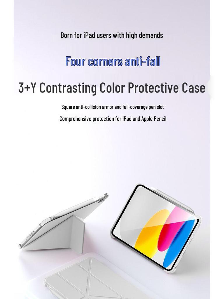 Y-Shaped Pen Holder for Huawei MatePad 11.5s Protective Case - Acrylic Pro Magnetic Shell