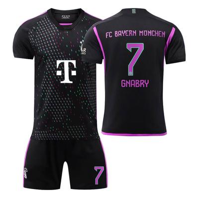2023-24 Bayern Munich Black Away Jersey Football Jerseys
