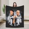 CA7RIEL & Paco Amoroso Papota Tour Blanket Quality Warm Throw Blanket Winter Girls Boys Couch Chair Sofa Bed Novelty Bedspread