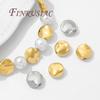 Separators For Beads 18K Gold Plated Brass Spacer Beads,Necklace Accessories,Bracelets Beads,DIY Jewelry Making Supplies