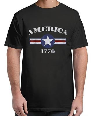 US American Flag 4th Of July Vintage Adult S-4XL Unisex T-Shirt