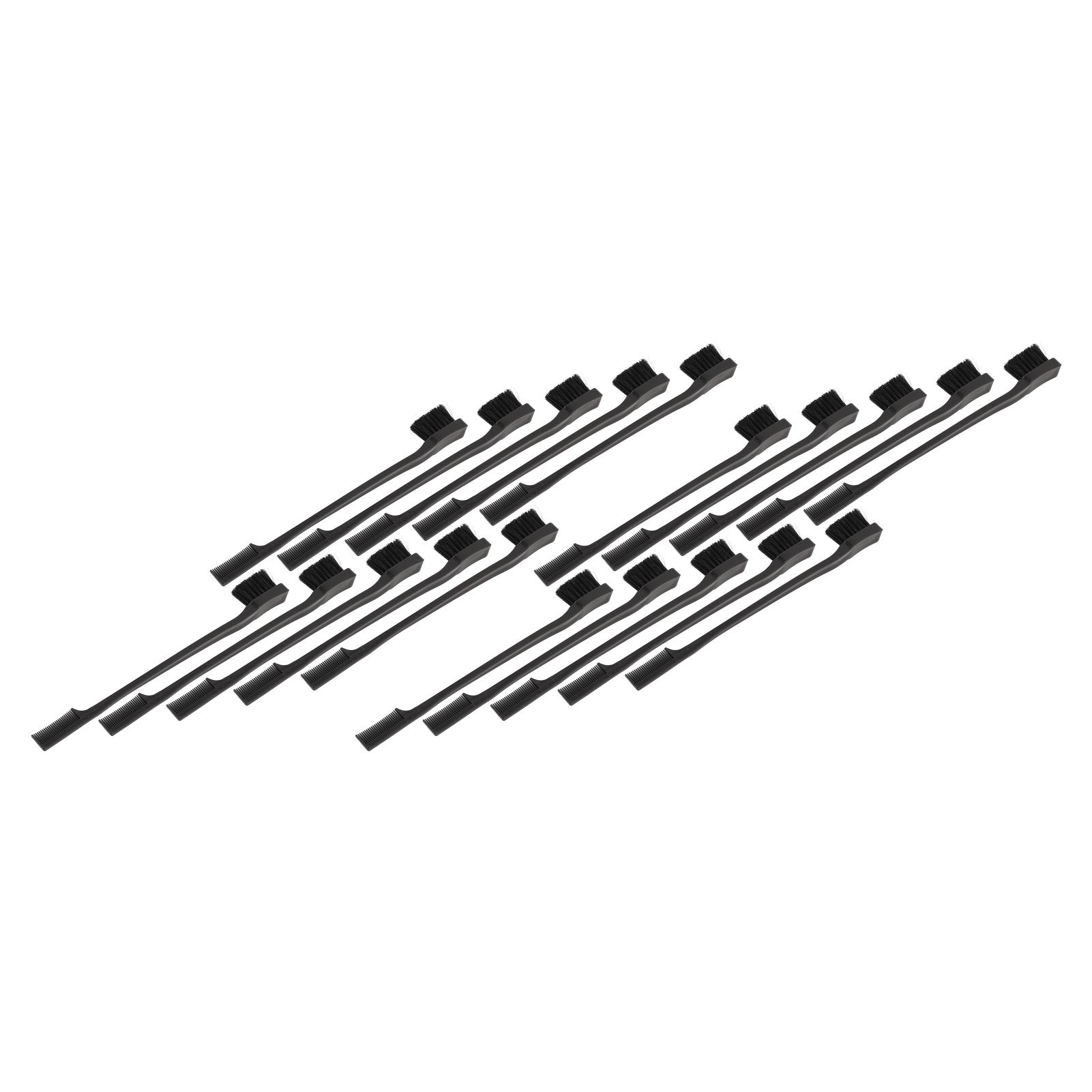 

20PCS Makeup Brushes Double Ended Eyelash and Eyebrow Comb ABS Material Hair Tint Applicator
