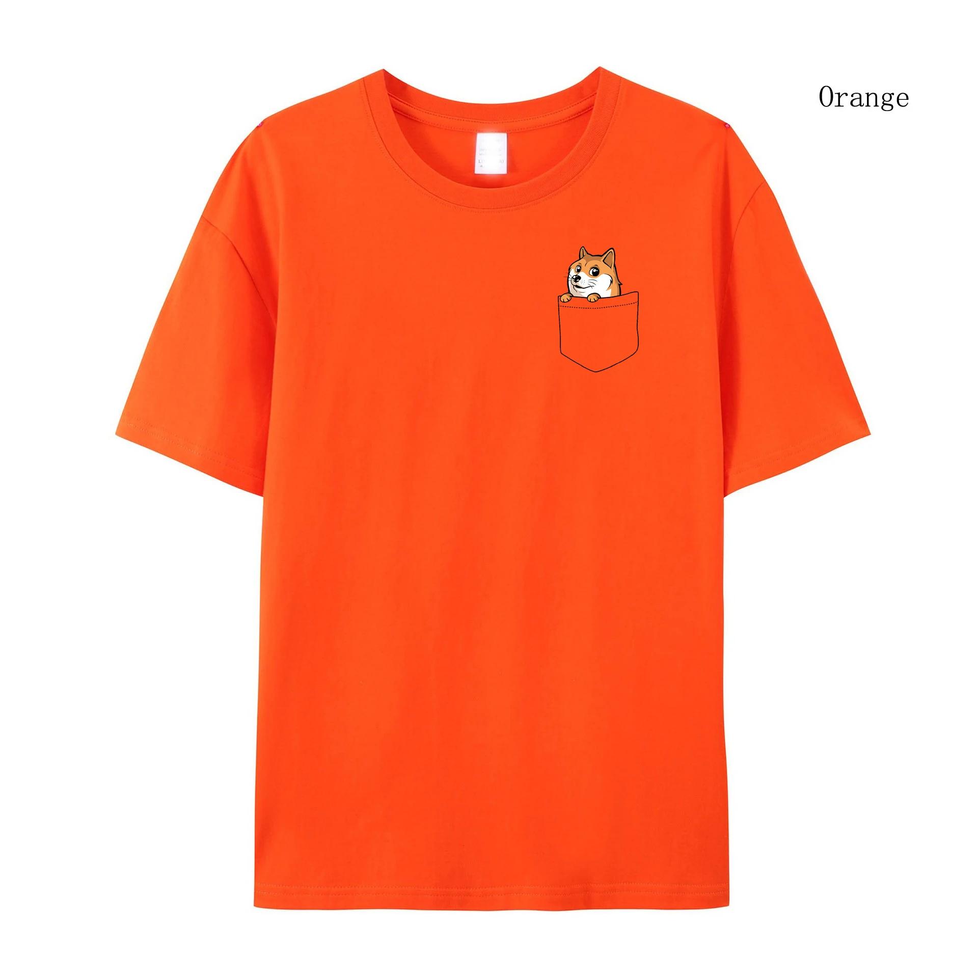 Женская футболка Летняя футболка с короткими рукавами Pocket Cat Женская футболка — фото 10