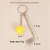 Golf Ball Keychain Pendant: Creative Sports Accessory for Couples