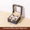 Delesys Exquisite Travel Portable Necklace Jewelry Box Earrings Small Rings Jewelry Watch Box Jewelry Storage Box