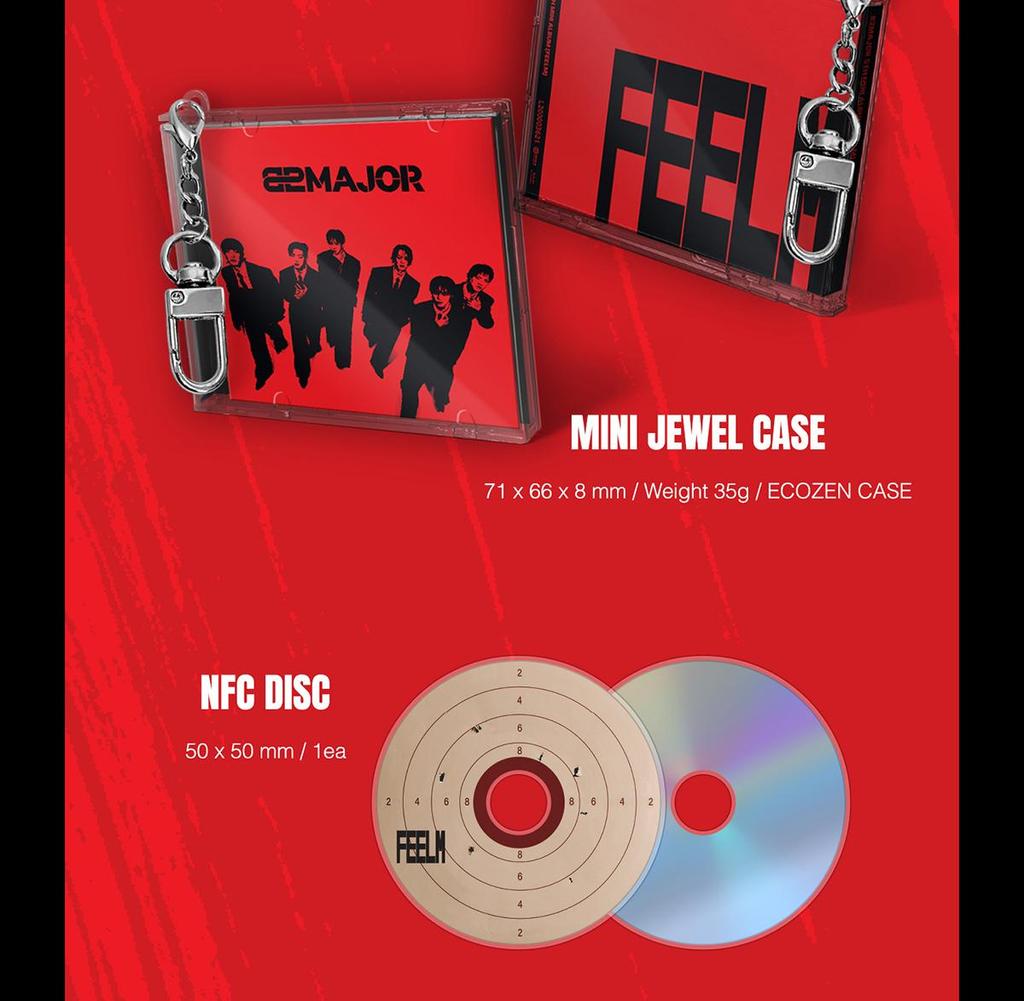 82MAJOR [FEELM] 5th Mini Album (PHOTOBOOK / POCA / KEYRING ver.)