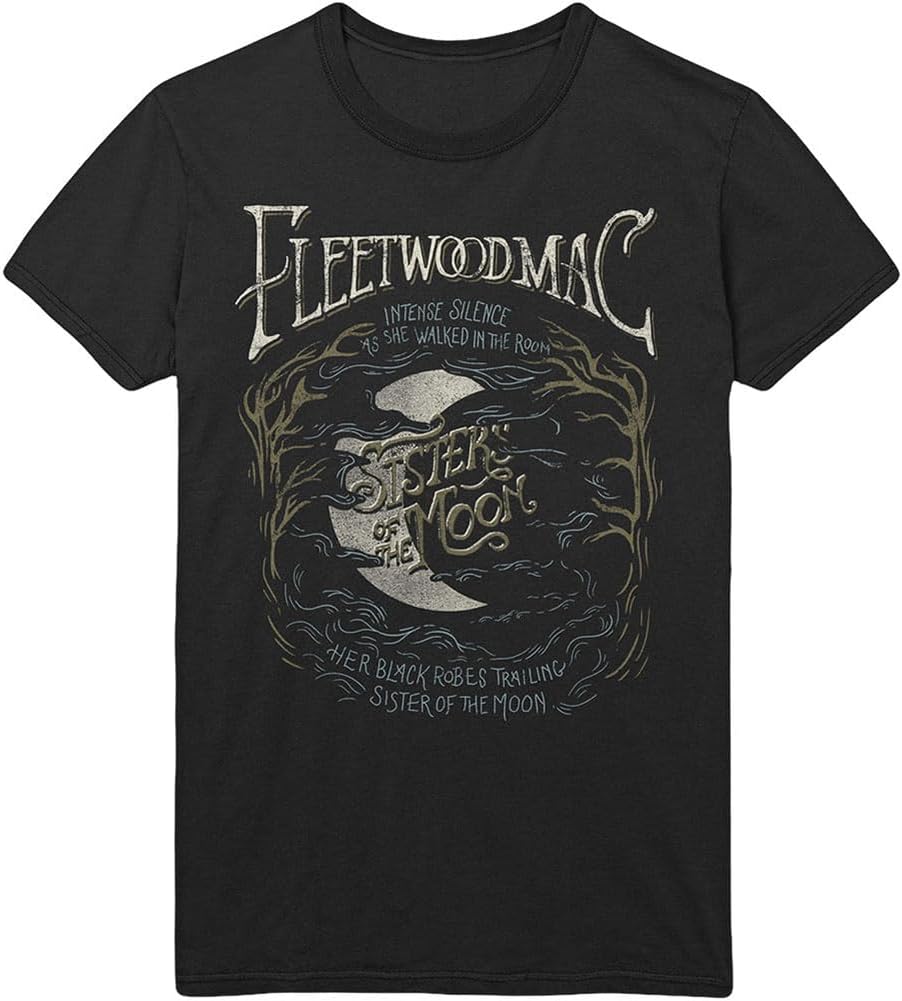 Fleetwood Mac  Сестры Луны  (черный) Футболка (XXL) S разноцветный