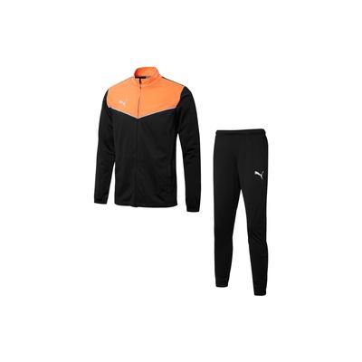 Color Block Casual Tracksuit Men Athletic Sets Black 657534-45