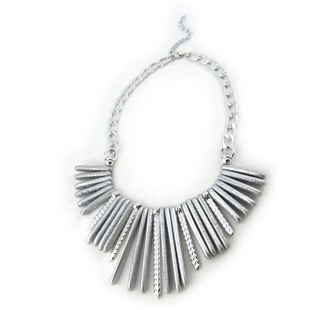 Les Trésors De Lily [N0302] - Stříbrný náhrdelník 'Kilimandžáro'