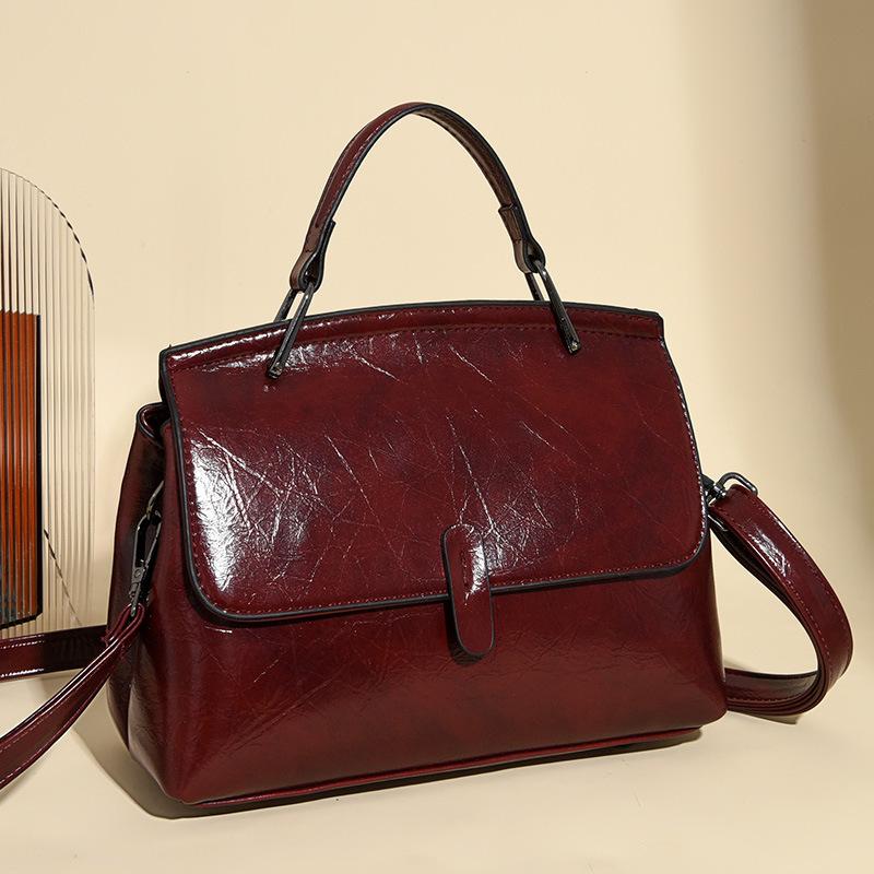 Kadın El Çantası Moda Tek Omuz Şehirli Basit Stil Çapraz Askılı Büyük Kapasiteli Çanta