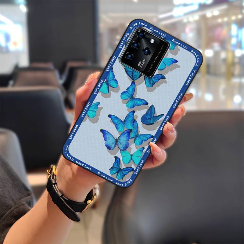 Waterproof Silicone Phone Case For ZTE Blade V30 Fashion Design Full Wrap Durable Back Cover Cover Shockproof Cartoon