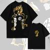 Japanese Animation Dragon Ball Wukong Tide Short-sleeved T-shirt Men's and Women's Summer Tide Brand Loose Summer Top