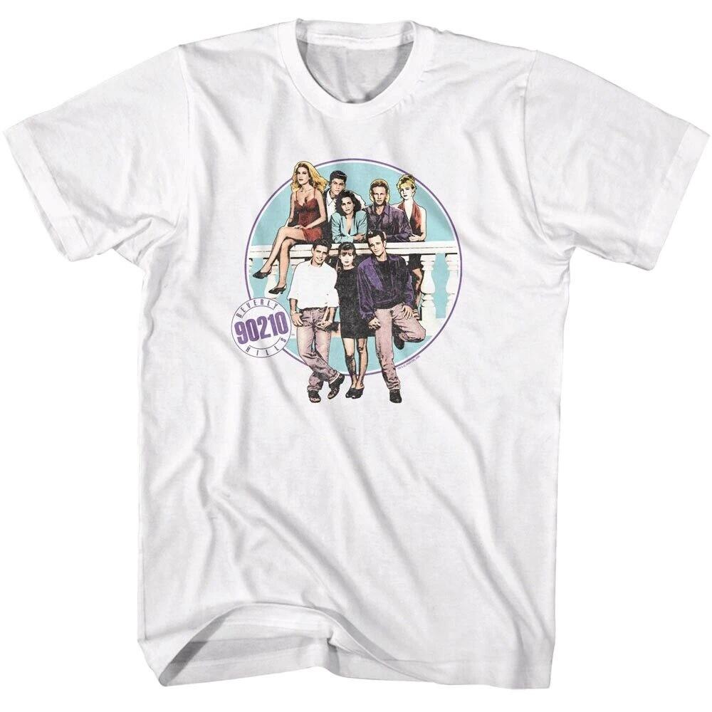 Beverly Hills 90210 Balcony Crew Men s T Shirt 4XL