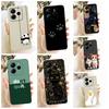Casing For Redmi Note 14 4G Cover Fashion Cartoon Cute Funny Painted Silicone Phone Case 24117RN76O 24117RN76G