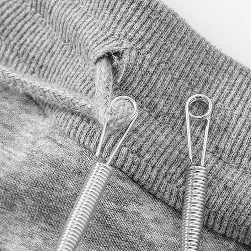 5 Stück Metallfeder Kordel Einfädler Elastikkordel Einfädler Einfaches Schnelles Einfädelwerkzeug Für Hosen Hoodies