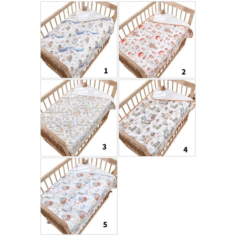 Breathable and Leakproof Baby Diaper Pad Portable Infant Diaper Changer Cushion for Toddler Crib & Bath Time Use