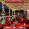 300LED 75FT Christmas Lights Indoor, LED Christmas Tree Decoration Lights with 12 Modes & Timer Memory, Dimmable Plug In Waterproof LED Xmas Light