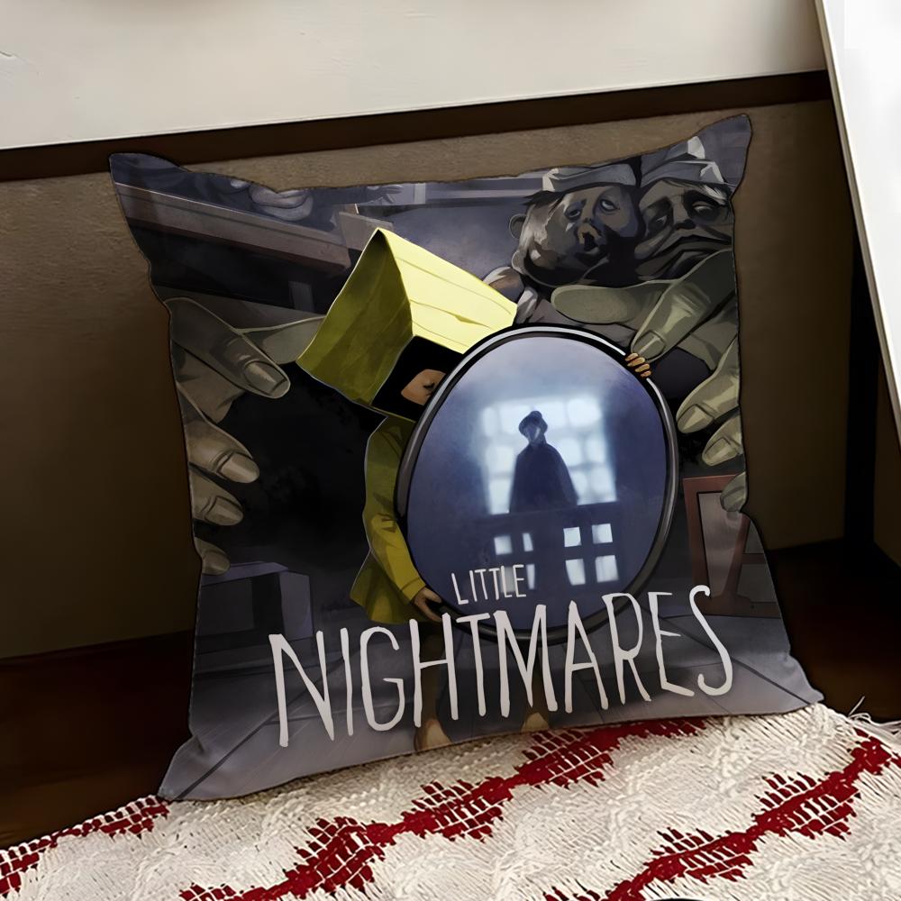 Little Anime NNightmares Cushion Cover Reversible Soft Durable Pillow Cover Home  Car MultiScene Use for Daily Comfort
