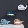 Flow Bathroom Wall-Mounted Draining Whale Soap Dispenser
