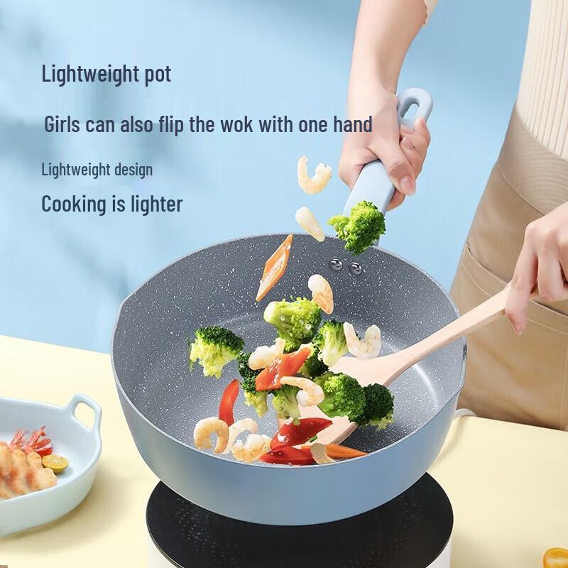 Chuidahuang 28cm Non-stick Frying Pan with Lid