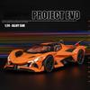 1:32 Projeto Apollo EVO Modelo de Carro Brinquedo Metal Diecast Puxar para Trás Super Carros Portas Abertas Modelos de Veículos Melhor Presente