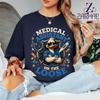 Funny Medical Assistant Shirt, Medical Assistant On The Loose Duck T-Shirt, Healthcare Worker Gift, Cute Duck Graphic Tee