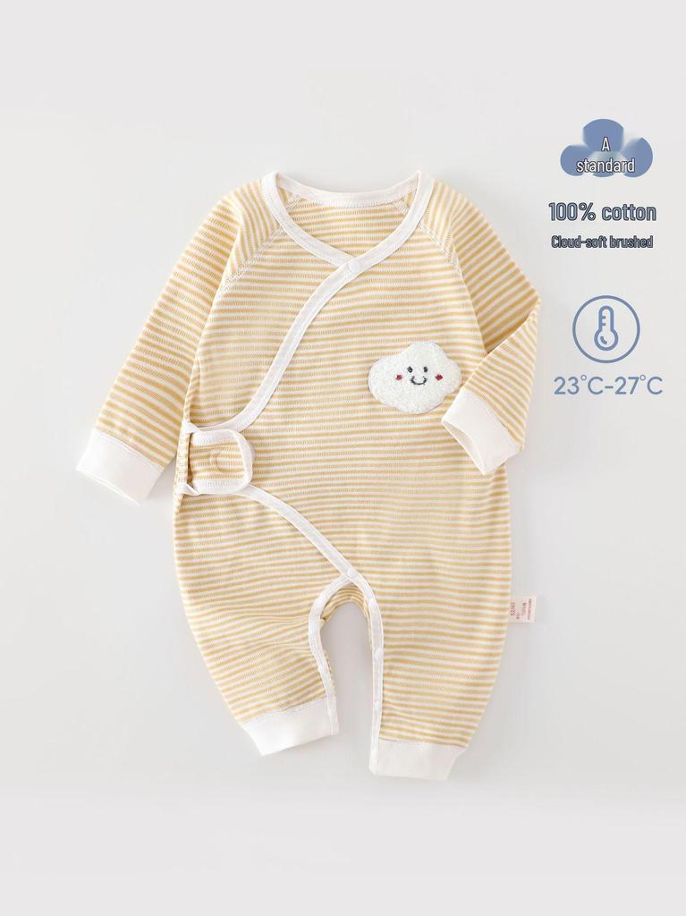 Pure Cotton Newborn Baby Bodysuits & Pajamas: All-Season Styles for Boys & Girls