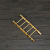 Multi-purpose Bamboo Ladder Cup Holder Yellow Tea Accessories  Desktop Ornament