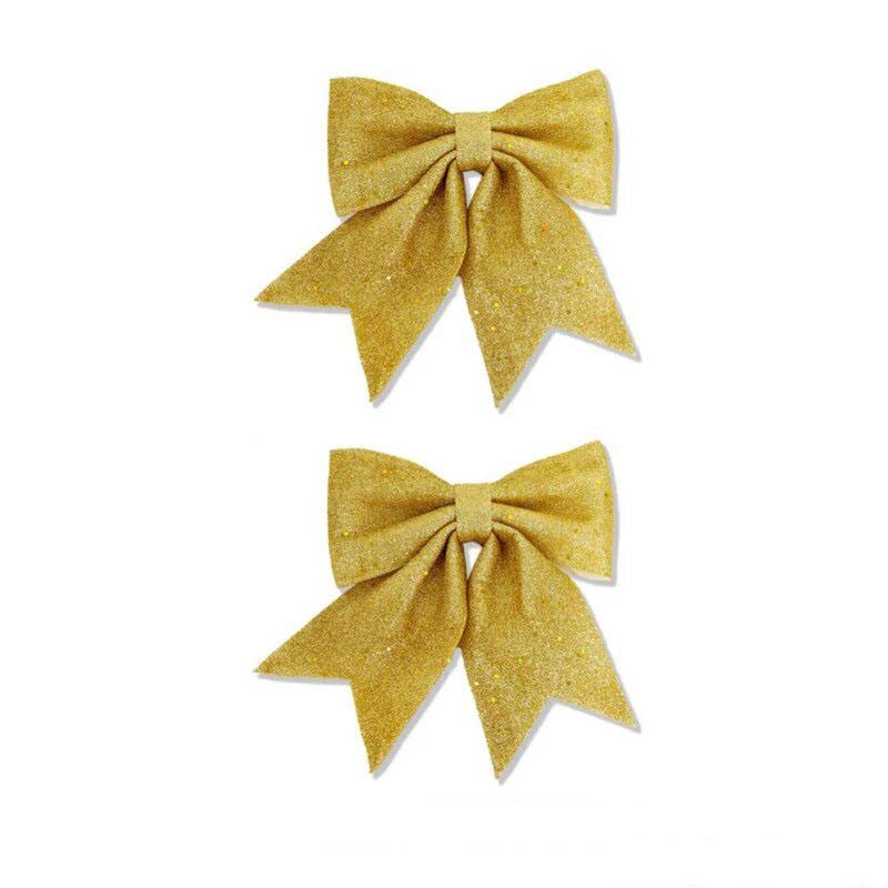 New Year Big Foam Christmas Bow Christmas Decorations For Home Red Bowknot Tree Ornaments Wedding Birthday Party Decor Supplies