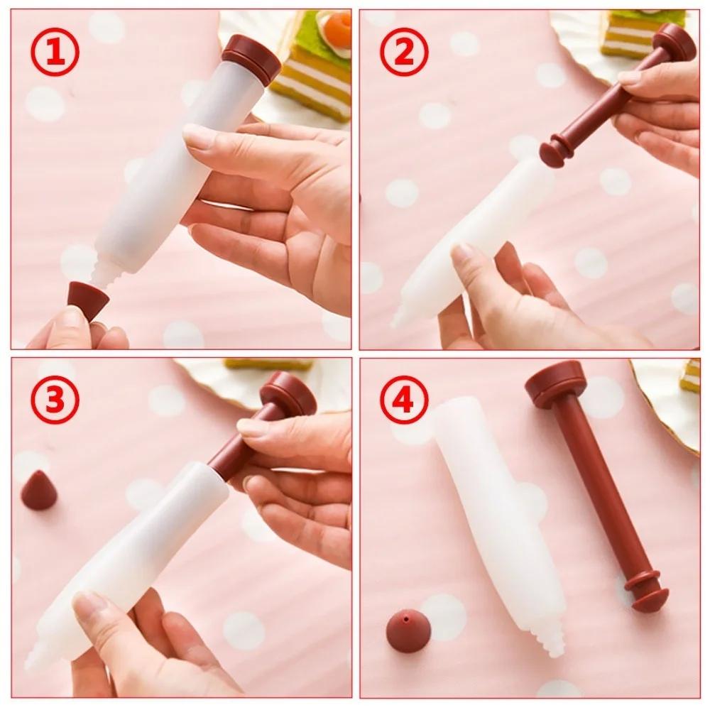 Pen Cake Tools Food Writing Pen Chocolate Decorating tools Cake Mold Cream cup cookie Pastry Nozzles kitchen accessories