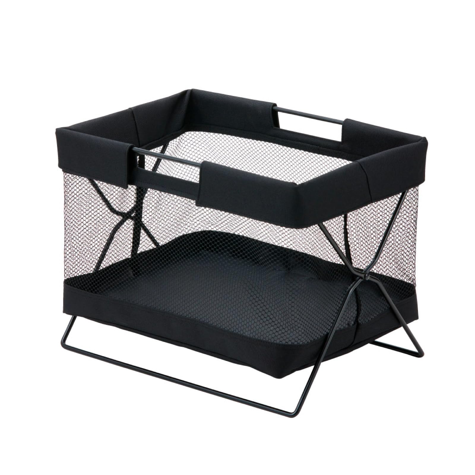 King Jim Side Bag Stand Mini Box Black Bag Luggage Foldable - Holder, Holder, BGSB50-BK чёрный