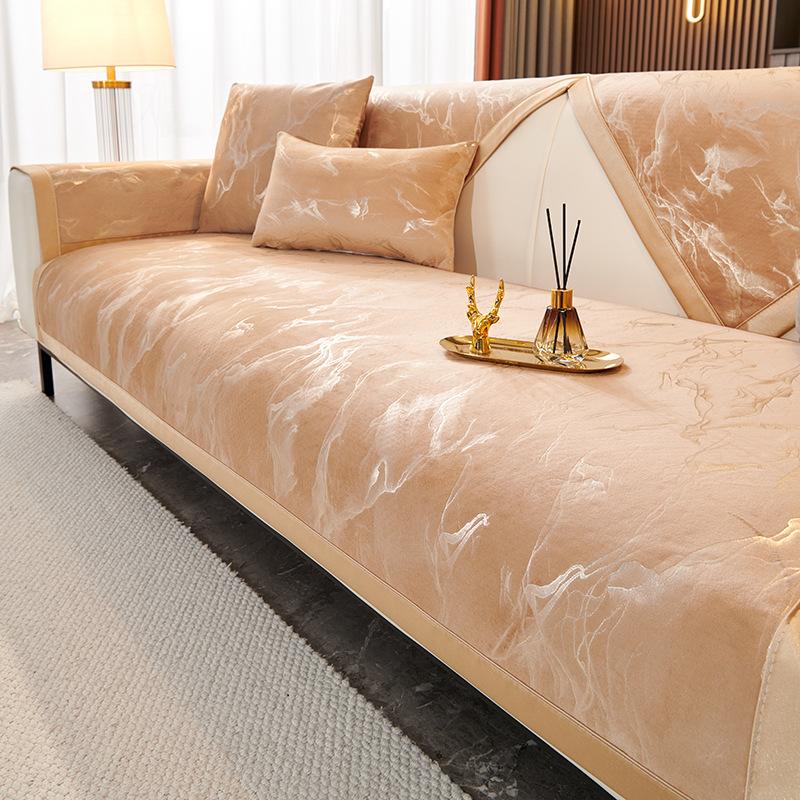 New Sofa Cover Four Seasons Universal Sofa Cover Cloth Towel French Light Luxury High Grade Nonslip Sofa Cover Seat Cushion