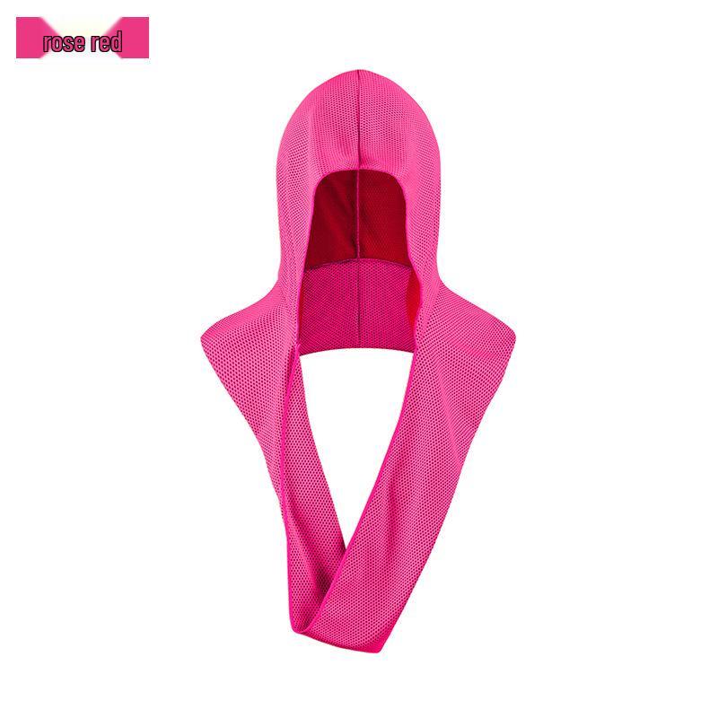 U-Shaped Quick-Drying Cooling Hoodie Towel for Sun Protection: Ideal for Gym, Beach, Camping, and Sports