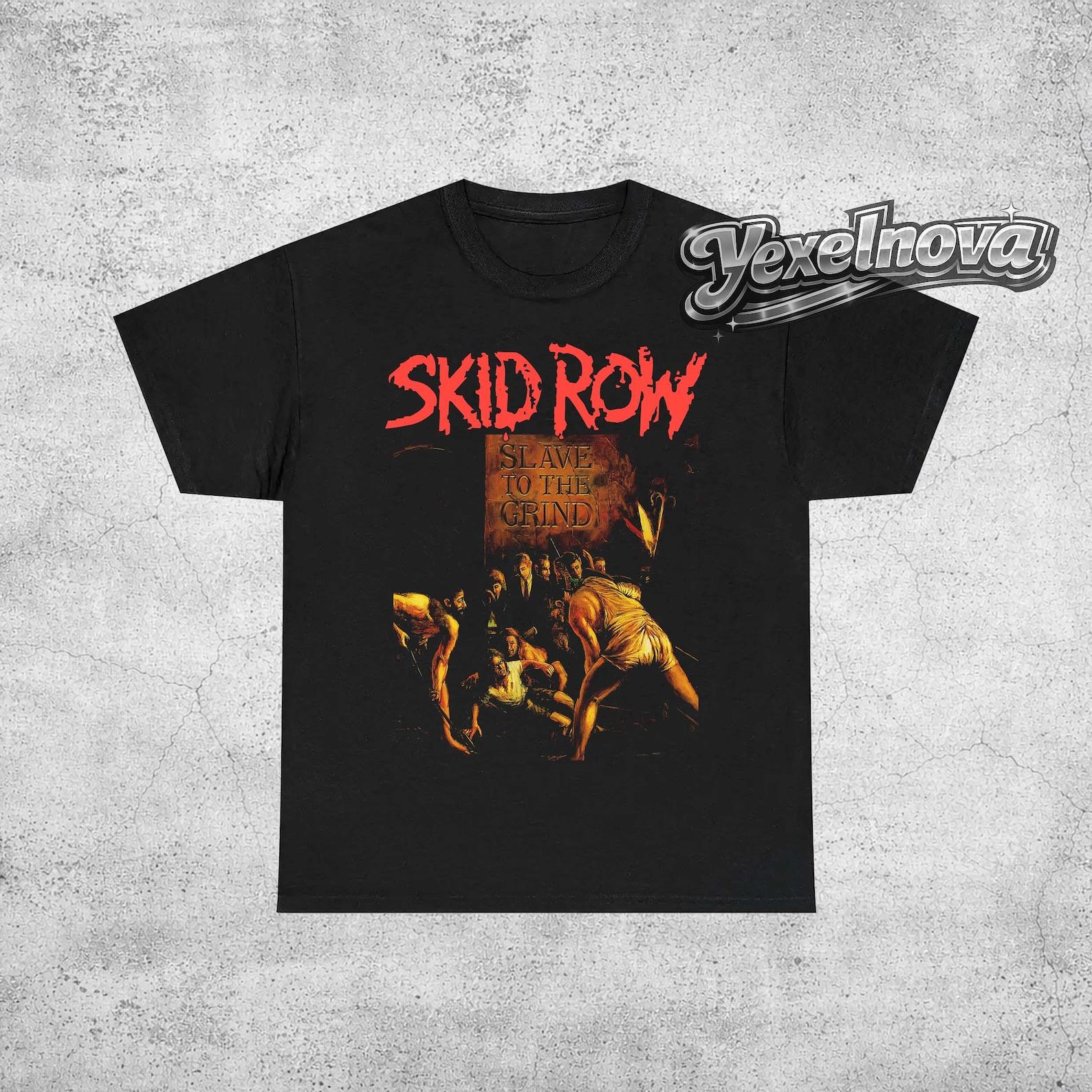 Skid Row Shirt  Slave To The Grind  Hard Rock/Heavy Metal Band Unisex T-Shirt S