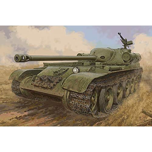 Trumpeter 1/35 Soviet Army SU-102 Self-Propelled Gun Plastic Model 09570
